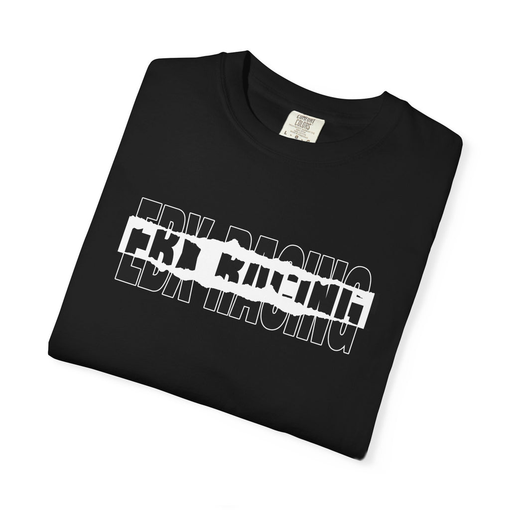 Ski Racing Graphic T-Shirt — Bold Retro Logo Tee for Skiers