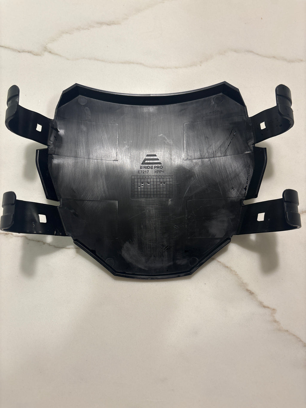 Eride Pro front number plate