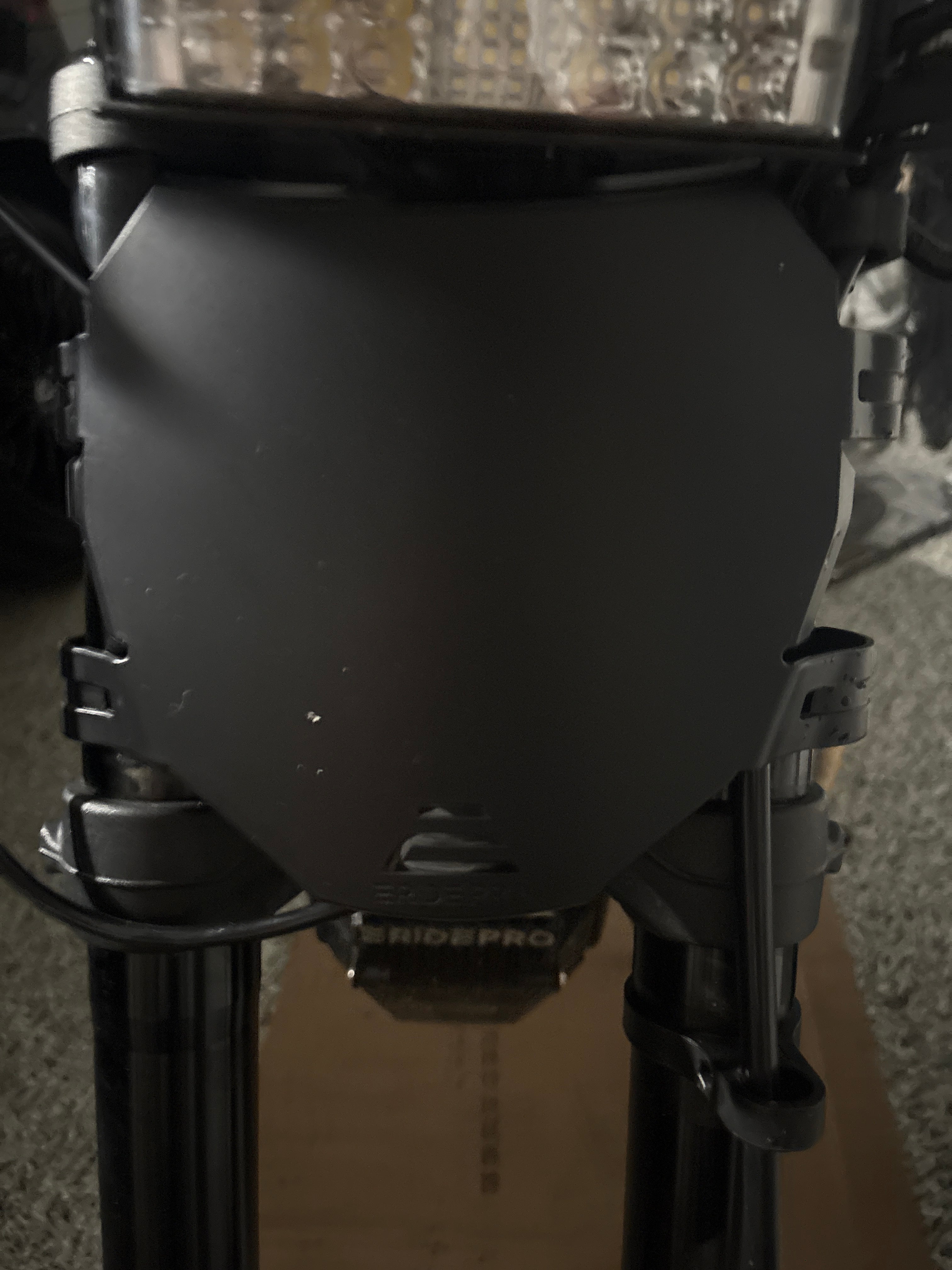 Eride Pro front number plate
